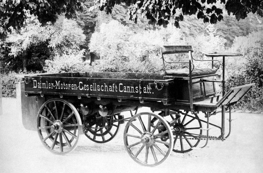  Daimler 4 PS Motor-Lastwagen 1896 года  (фото 1 из 1)